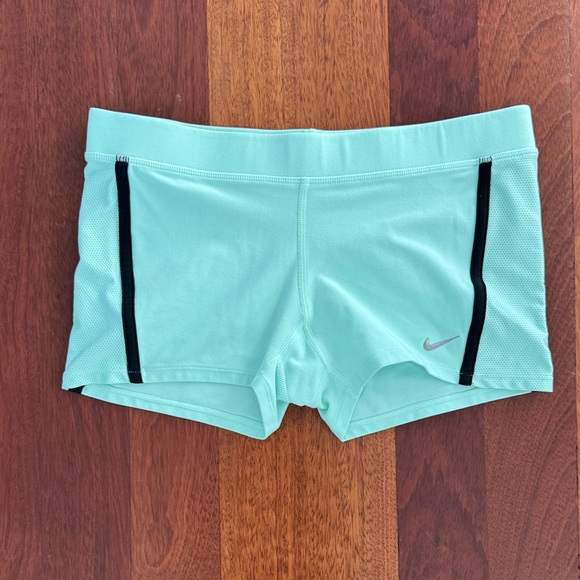 Nike Pants - Nike Light Green Training Shorts